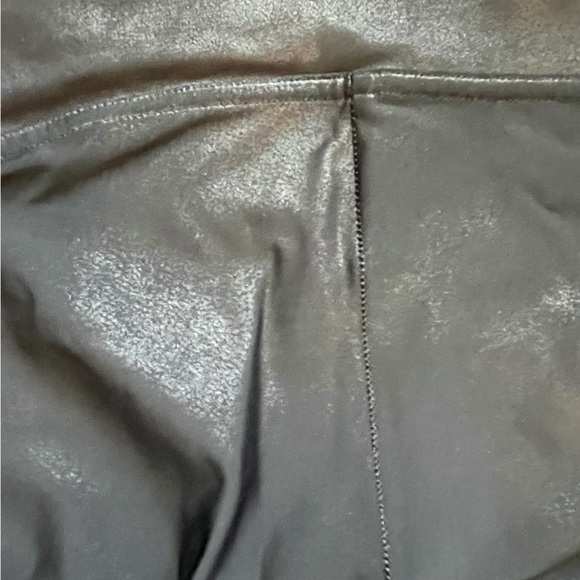 Black Spanx Leather Leggings - Picture 4 of 7